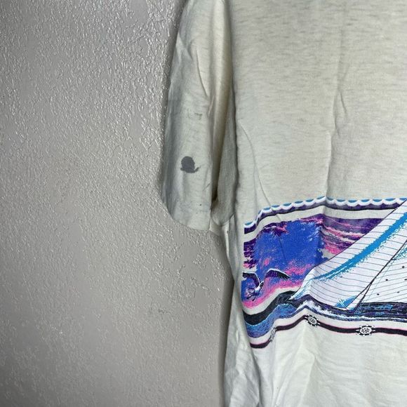 American Vintage San Diego Tourists T Shirt Large - Picture 4 of 5